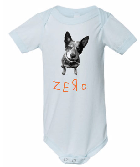 Zero the Dog Onesie - Baby Clothing with Dog Graphic - Main Street Collective