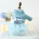 Tiffany Blue Puppy Love & Co. New York Dog Dress by Coastal Couture Pet Boutique | Main Street Collective Mississippi Handmade Gifts and Marketplace