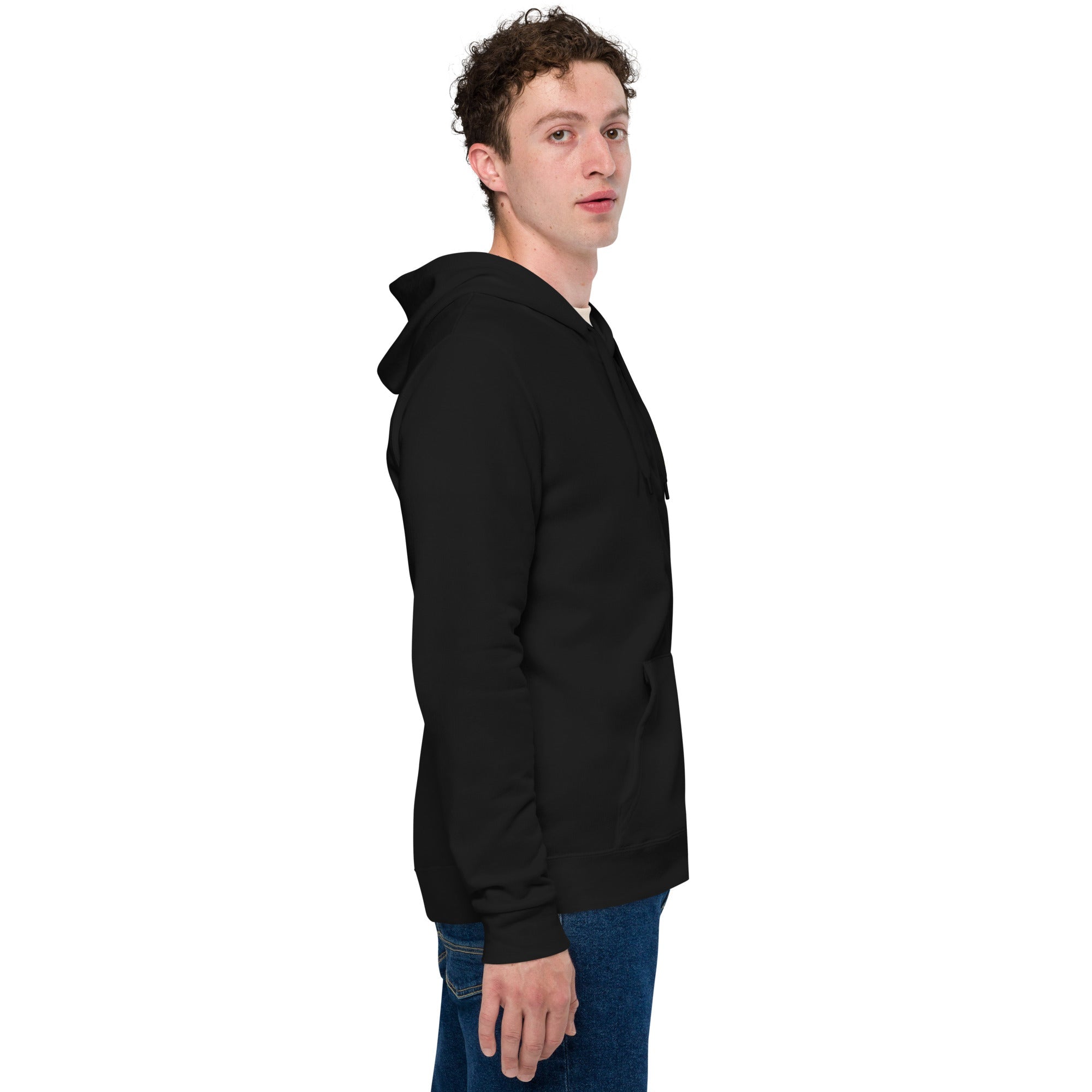 Black Unisex Zip Hoodie | Main Street Collective Leftykeyz Edition | Men's Fashion | Athleisure