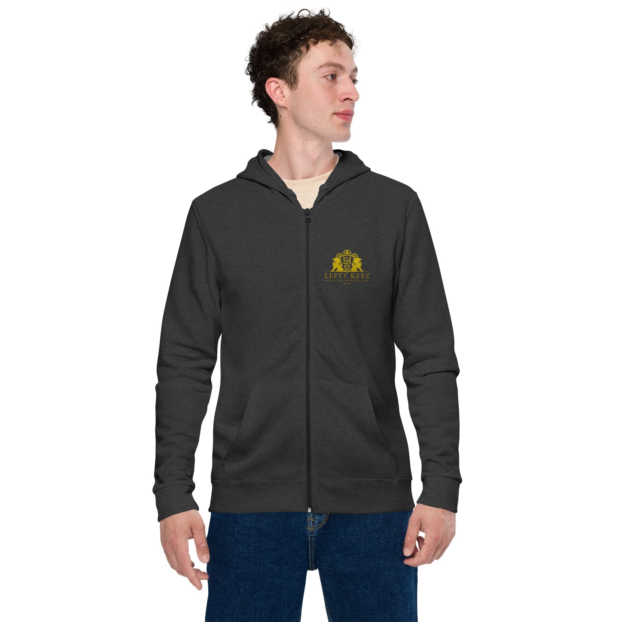 Unisex Zip Hoodie - Lefty Keyz Edition - Stylish and Comfortable Apparel
