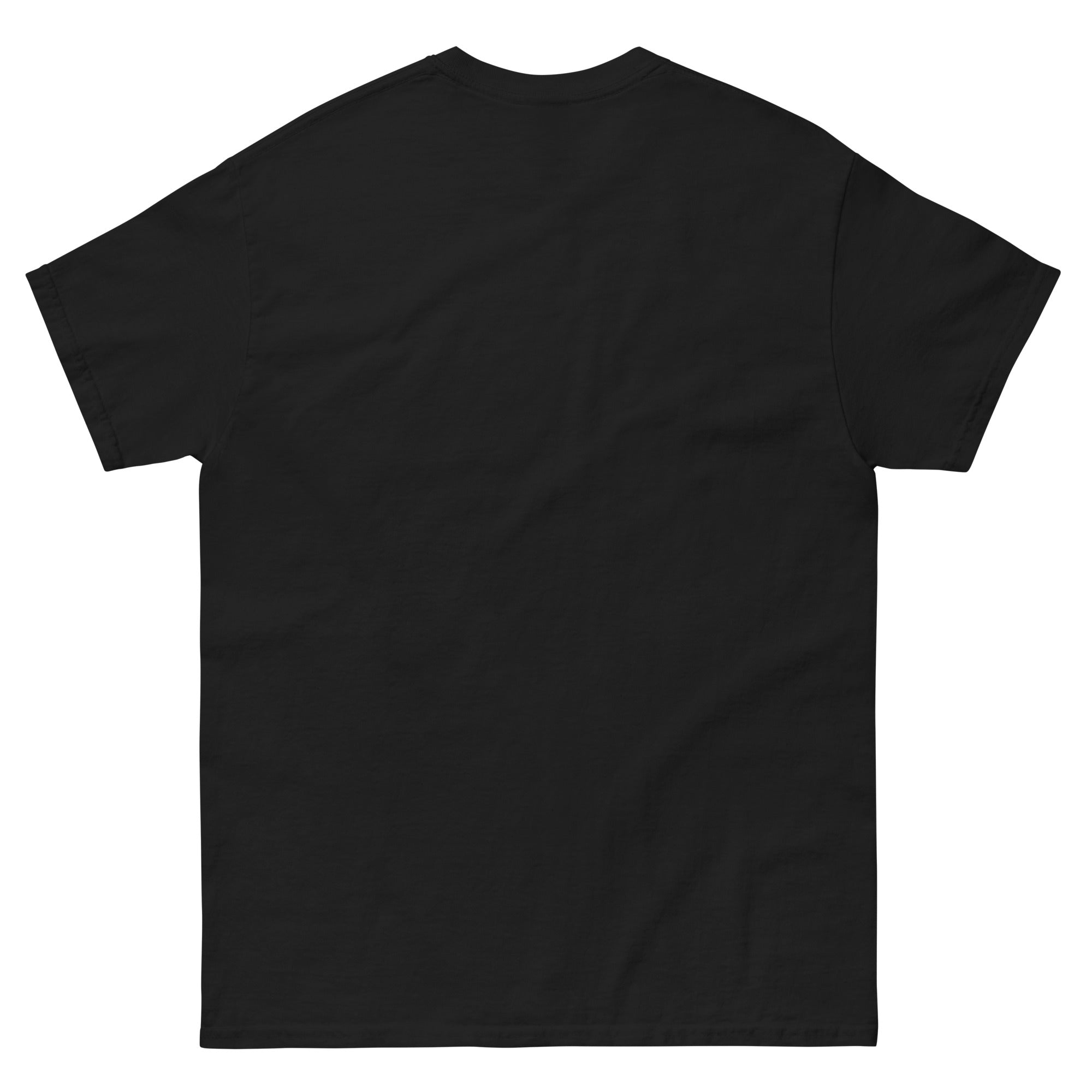 Black T-Shirt, Leftykeyz Unisex Cotton Tee, Plain Black Shirt