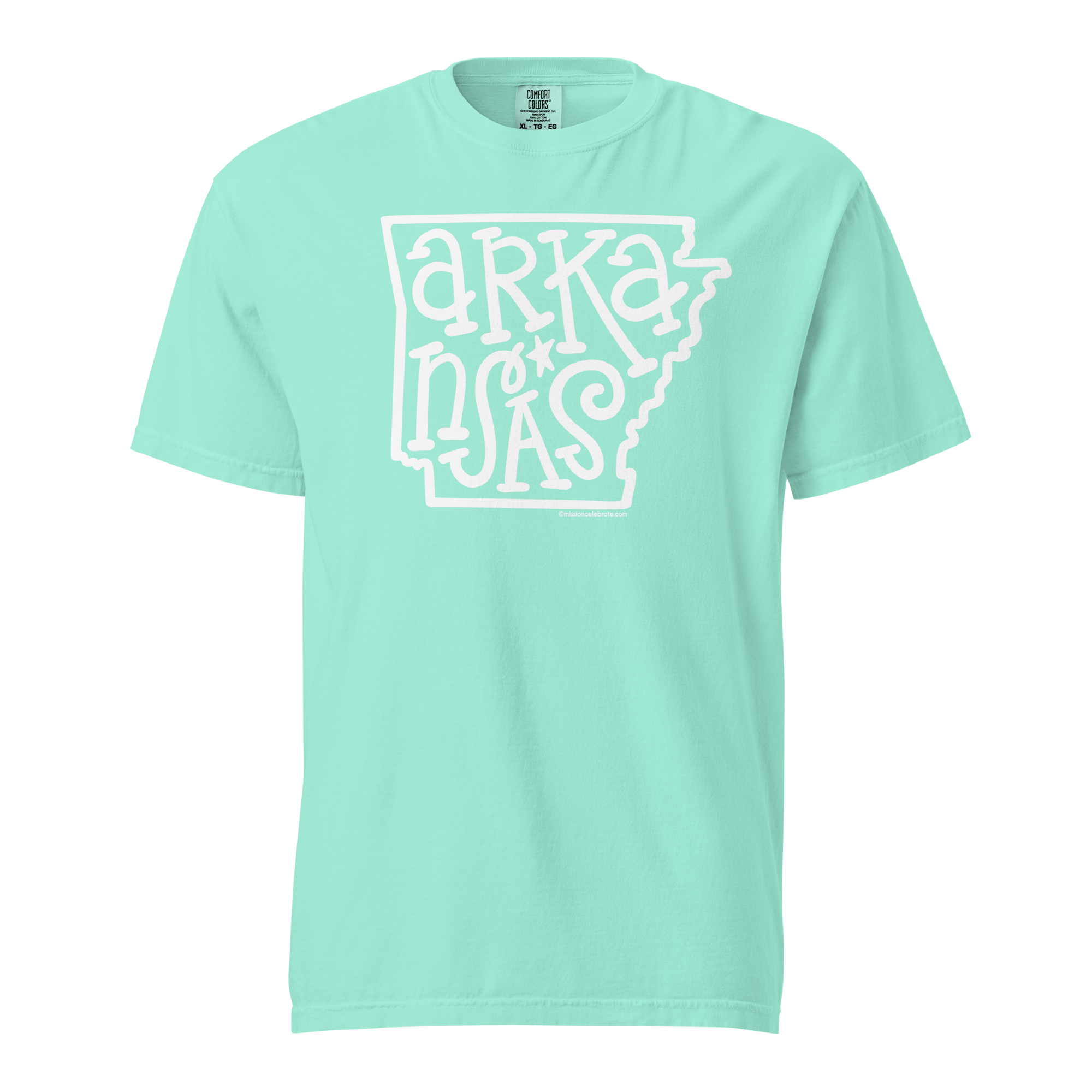 Arkansas T-shirt | Main Street Collective | White Graphic Tee