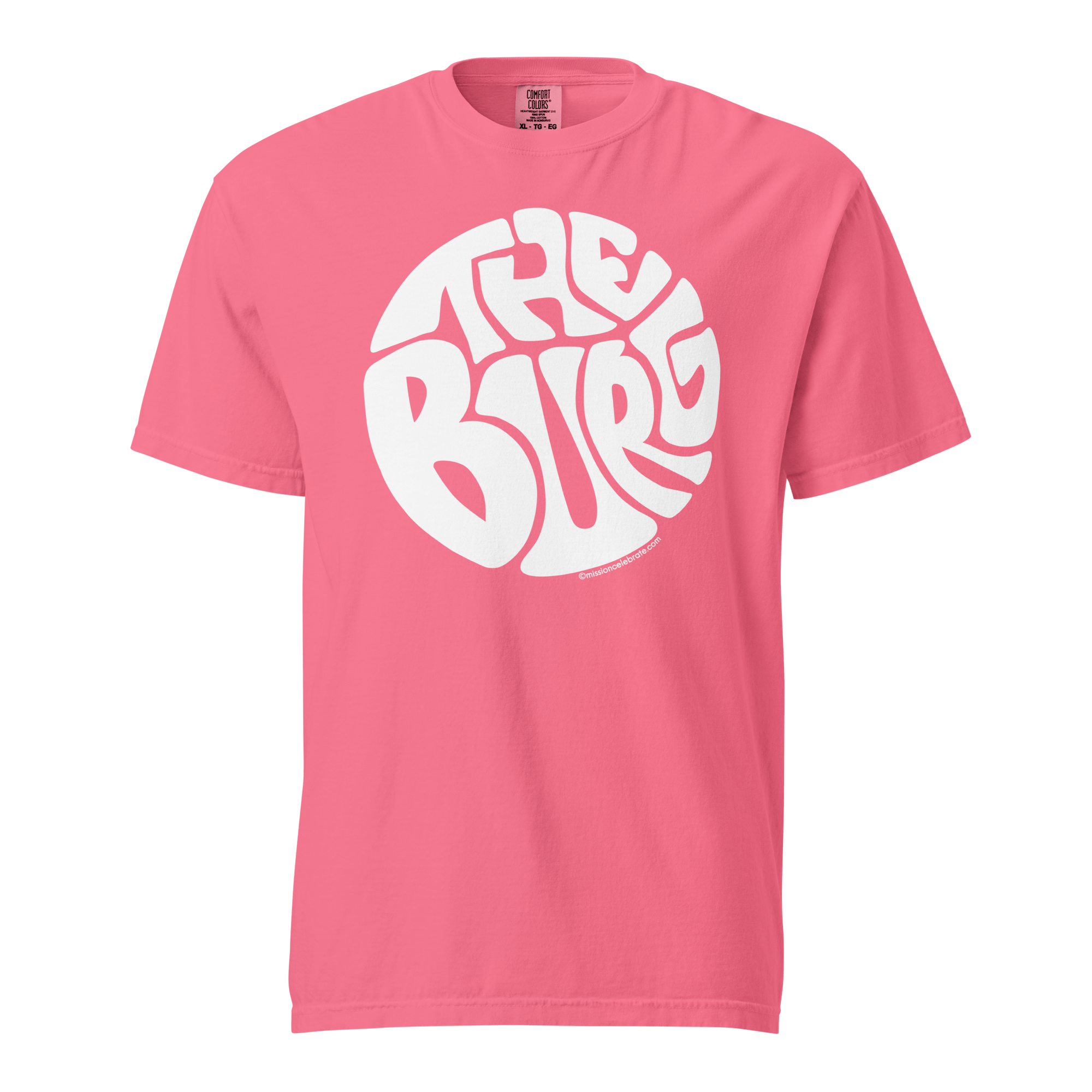 Hattiesburg Mississippi T-Shirt - The Burg Hub City Tee - Comfort Colors - Retro Design, Cotton Blend