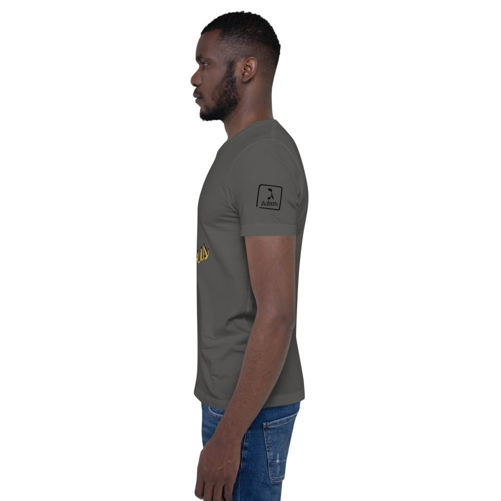 Man in We The Righteous T-Shirt - Adam Brand Tee - Olive Green Fashion
