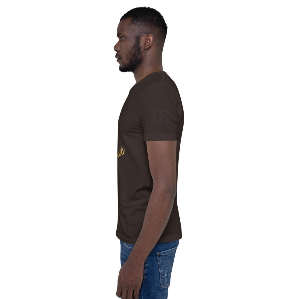 Man in Brown "WE THE RIGHTEOUS" T-Shirt | Unisex Apparel | Main Street Collective