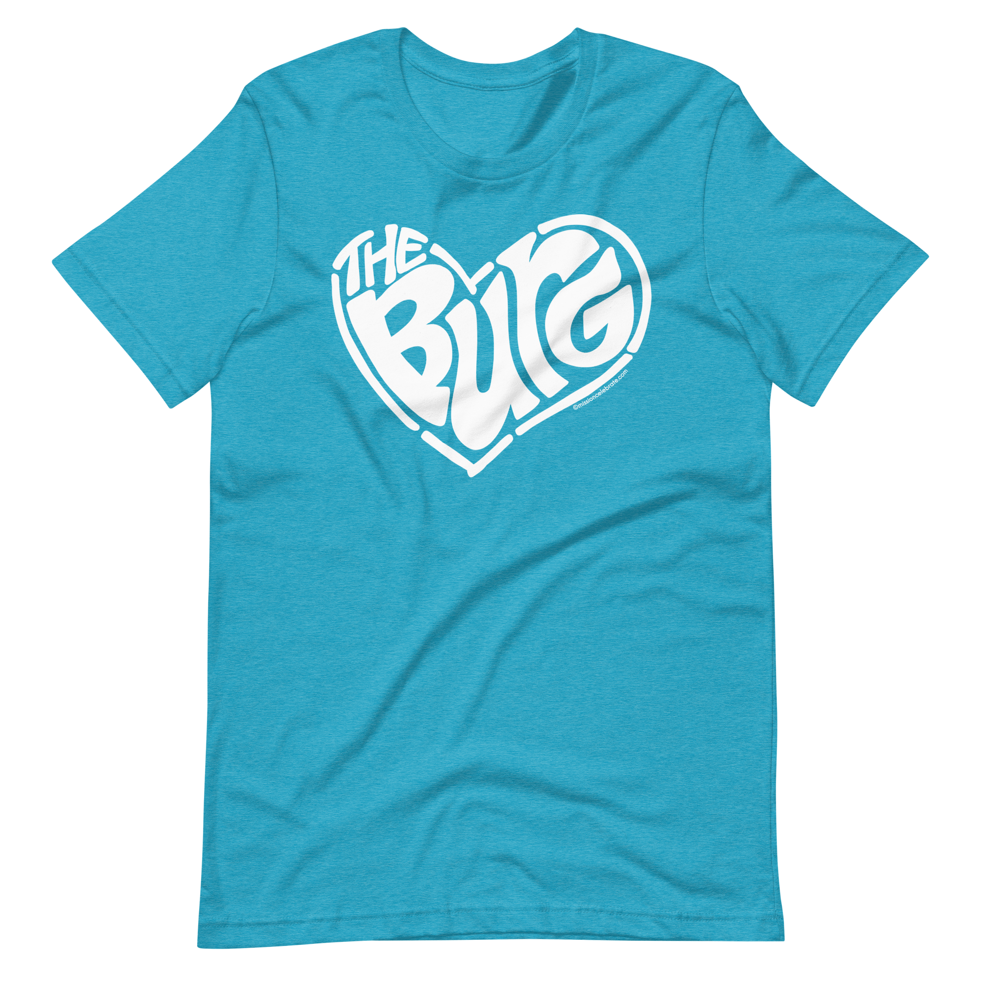 Hattiesburg Mississippi T-shirt - The Burg Handlettered Heart Tee - Shop Main Street Collective