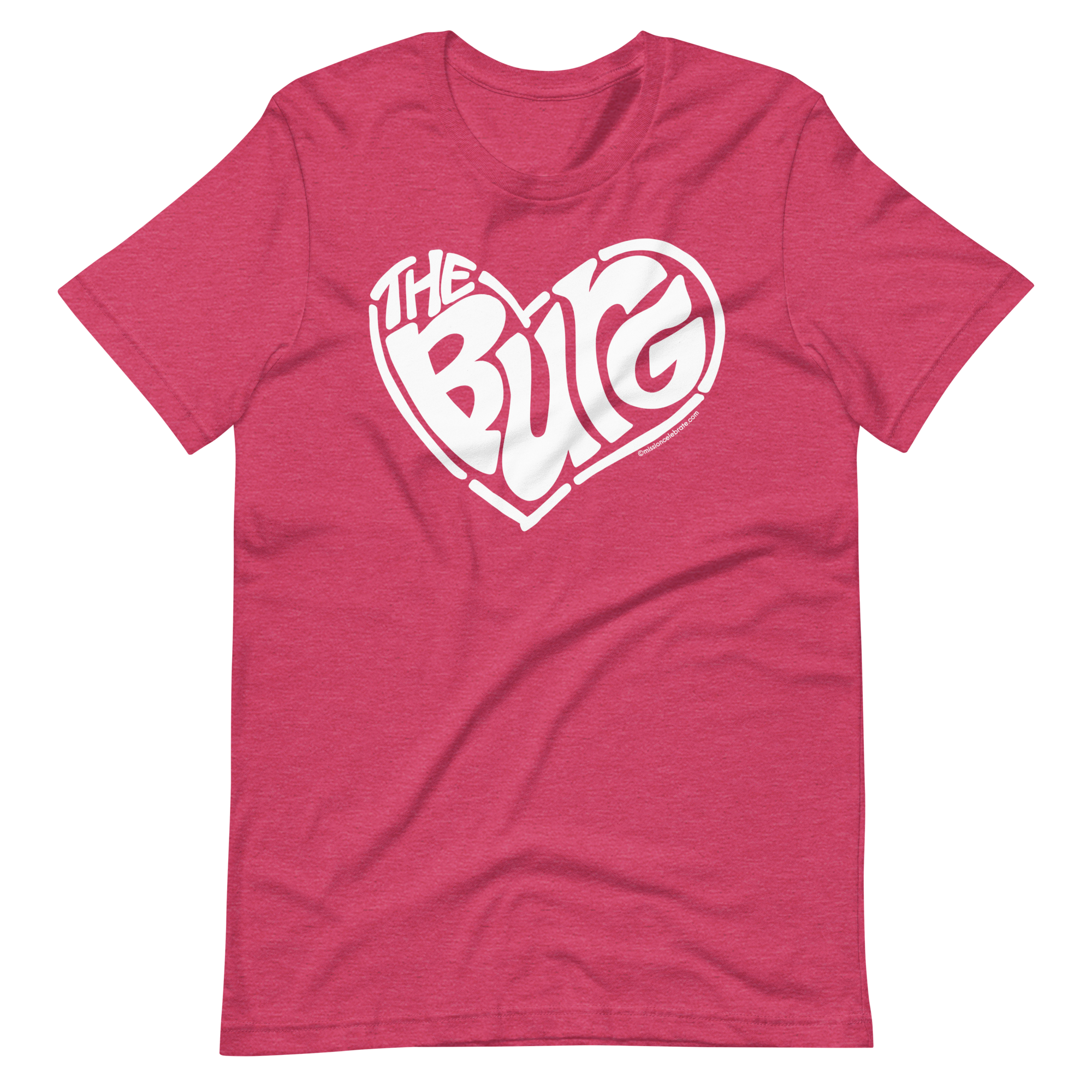 Hattiesburg "The Burg" T-shirt - Heart Design by Leslie Gonce - Main Street Collective