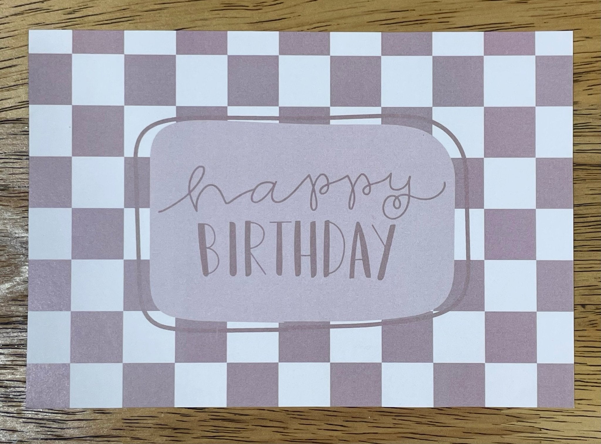 Warm Neutral Birthday Card Set