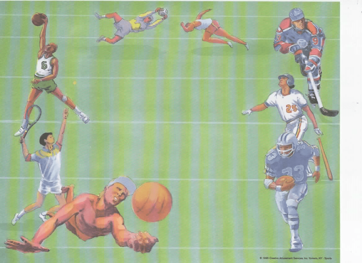 Creative Names: Personalized Sports Theme Gift- Baseball, Football & More! by Main Street Collective